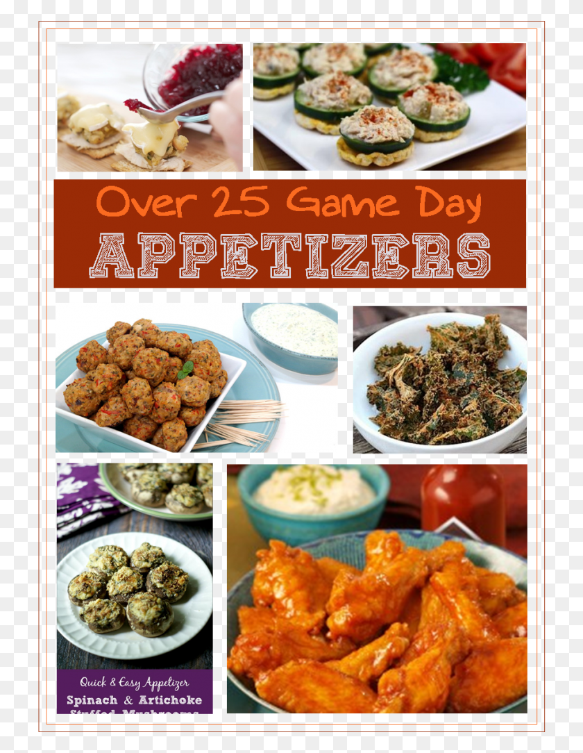733x1024 Game Day Appetizers Seafood, Meatball, Food, Menu HD PNG Download