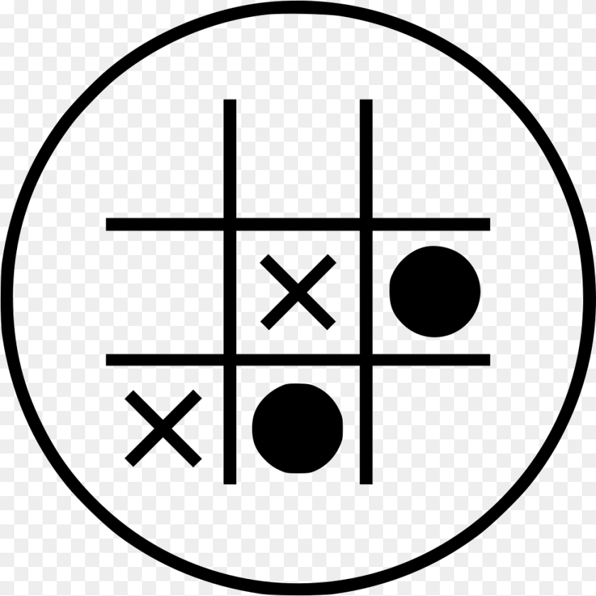 981x982 Game Last Bench Cross Circle Play Fun Comments Tic Tac Toe Svg, Ammunition, Grenade, Weapon, Symbol Transparent PNG