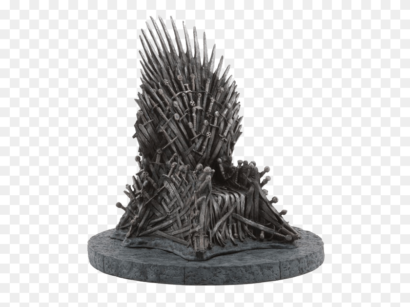 499x569 Game Of Thrones Chair Transparent Image Trono Game Of Thrones, Furniture, Throne, Wedding Cake HD PNG Download