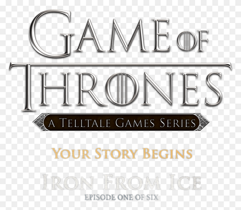 990x851 Game Of Thrones Logo Image Game Of Thrones A Telltale Logo, Text, Word, Alphabet HD PNG Download