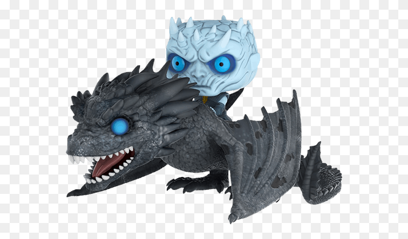 571x433 Game Of Thrones Night King On Viserion Pop, Dragon HD PNG Download