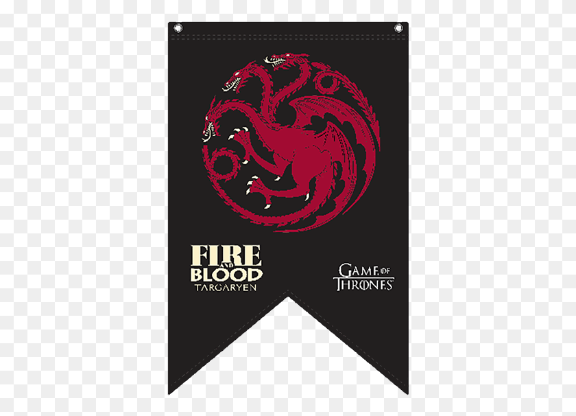 353x546 Game Of Thrones Targaryen, Dragon, Poster, Advertisement HD PNG Download