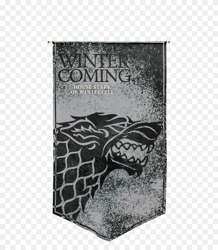 473x900 Game Of Thrones Winter Is Coming Banner, Rug, Novel, Book HD PNG Download