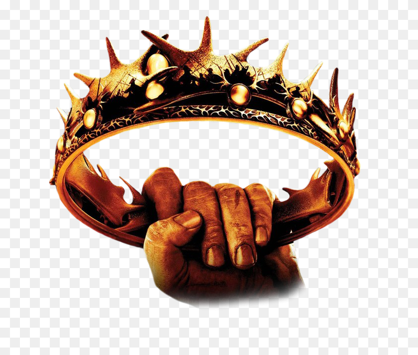 650x655 Game Of Thrones39 Crown Hand Holding A Crown, Jewelry, Accessories, Accessory HD PNG Download