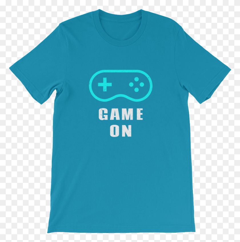 930x939 Game On Retro Snes Controller Light Blue Thrasher Shirt, Clothing, Apparel, T-shirt HD PNG Download