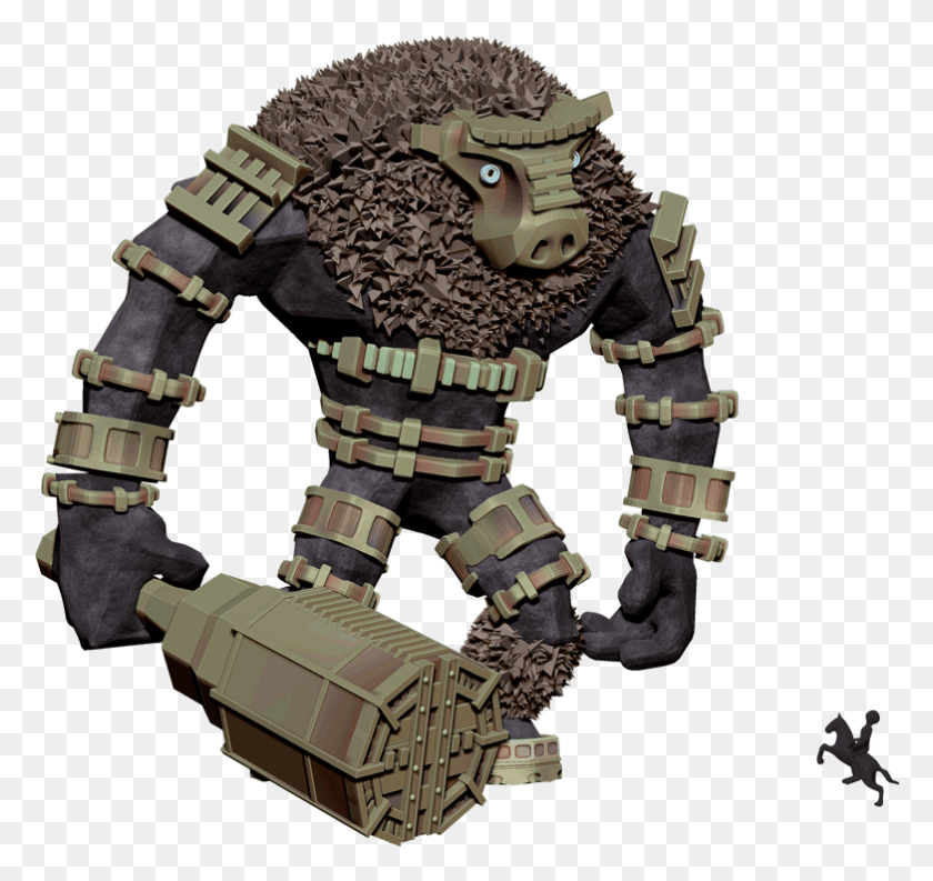 783x736 Game Shadow Of The Colossus The Game Full Of Mountain Shadow Of The Colossus Transparent, Toy, Robot, Harness HD PNG Download