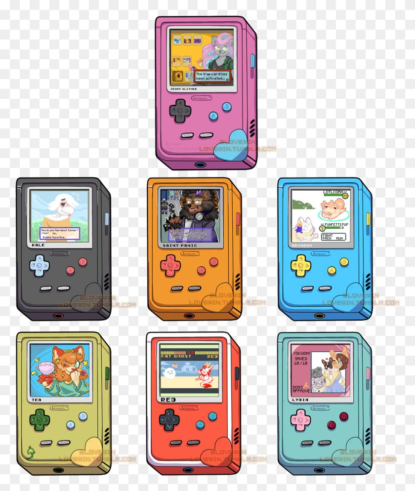 913x1094 Gameboy Badge Comissions Game Boy, Mobile Phone, Phone, Electronics HD PNG Download