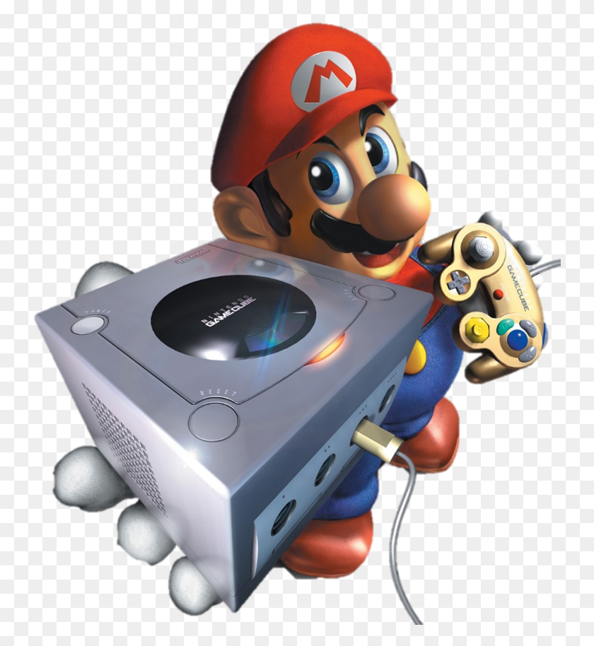 747x854 Gamecube, Toy, Electronics, Super Mario HD PNG Download
