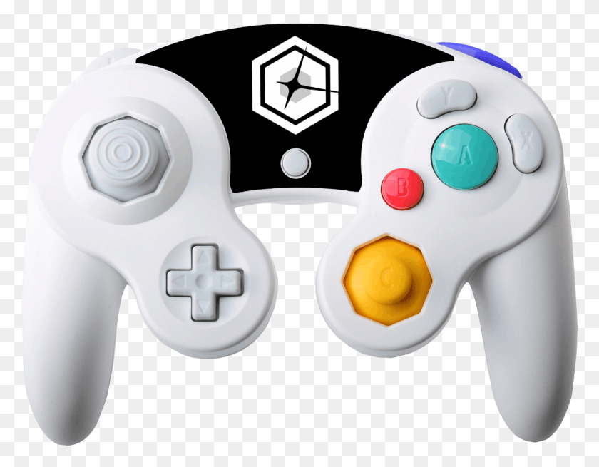 1295x989 Gamecube Controller Skin Template, Electronics, Joystick, Remote Control HD PNG Download