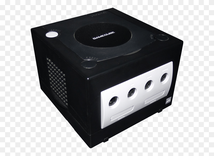 600x554 Gamecube To Save Games So You Will Need A Memory Card Analogic Av Out Gamecube, Electronics, Appliance, Projector HD PNG Download
