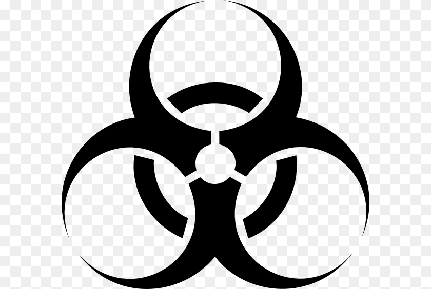 Gamefreak Biohazard Symbol Clip Art, Stencil, Animal, Fish, Sea Life Transparent PNG