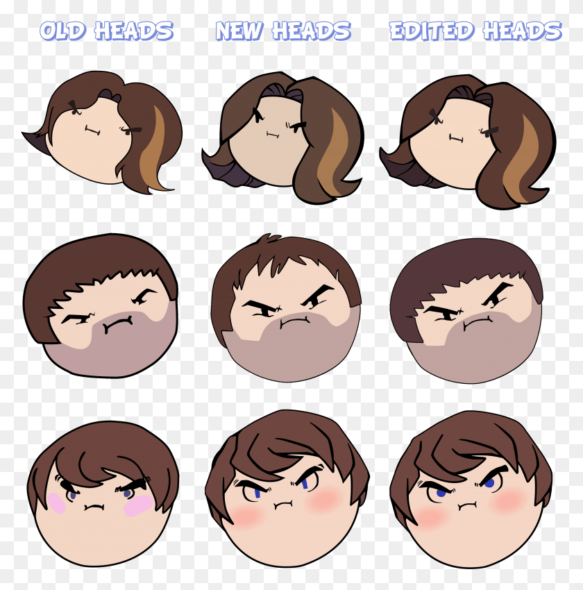 3734x3784 Gamegrumps Game Grumps Barry Head, Face, Crowd, Smile HD PNG Download