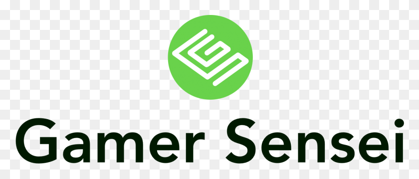 1374x528 Descargar Png Gamer Gamer Sensei Logo, Texto, Verde, Símbolo Hd Png