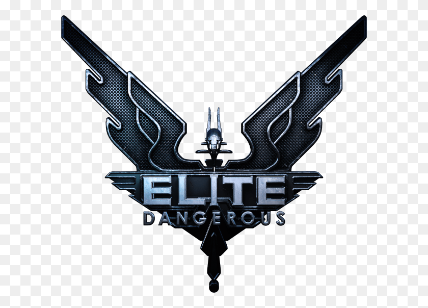 600x544 Gamer Logo Maker Elite Dangerous, Symbol, Emblem, Trademark Descargar Hd Png