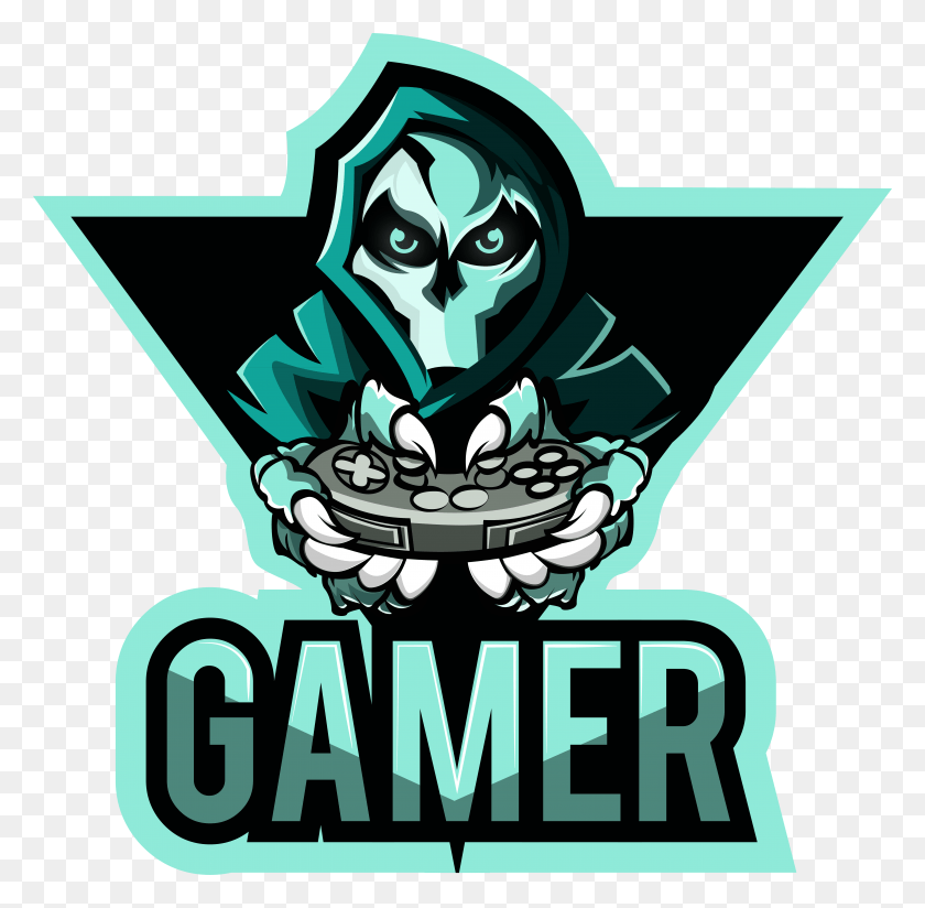 Gamer Tshirt Video Game Logo Fictional Character Gambar Logo Avatar Gaming Keren, Symbol, Trademark, Emblem HD PNG Download