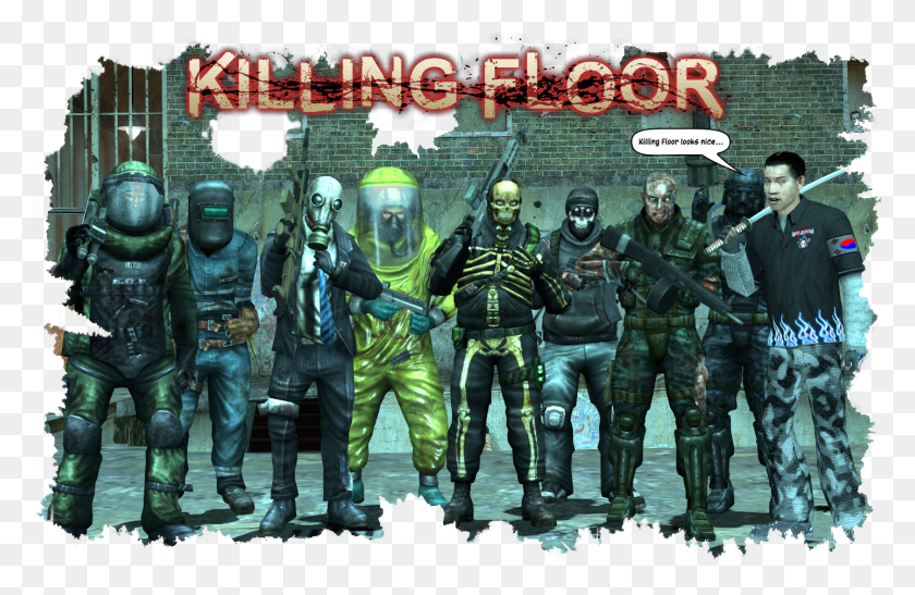 1440x900 Games Gmod Killing Floor, Person, Human, Helmet HD PNG Download