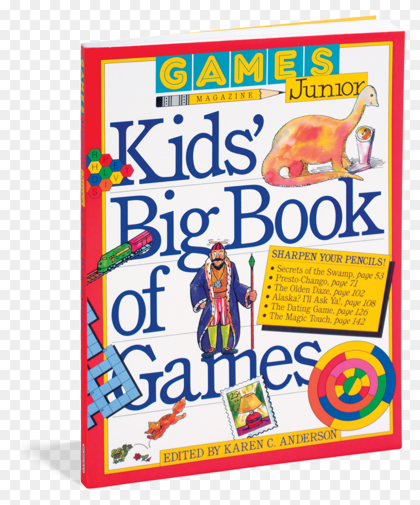 2552x3109 Descargar Png Juegos Revista Junior Kids39 Big Book Of Games Poster Hd Png
