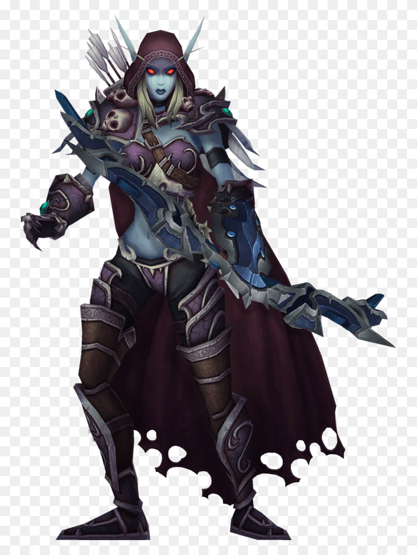 755x1059 Games World Of Warcraft Sylvanas, Person, Human, Overwatch HD PNG Download