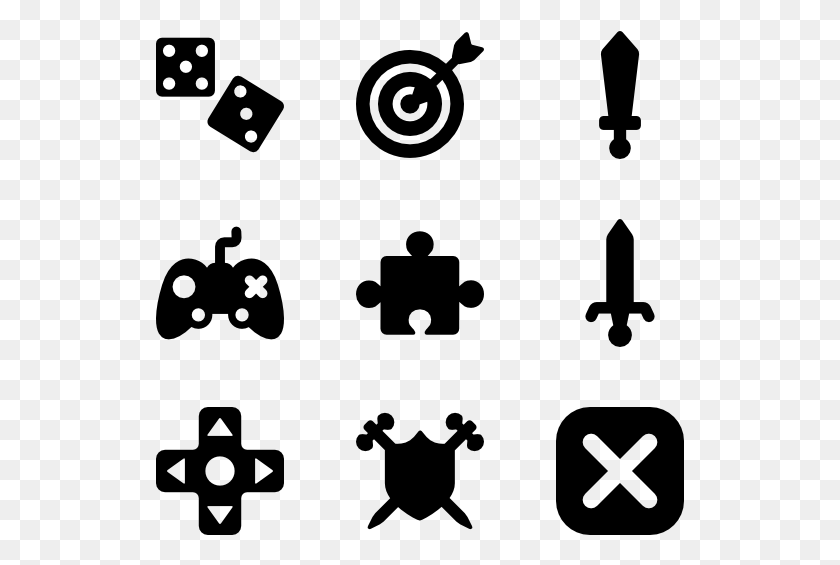 529x505 Gaming Fill Game Icons, Gray, World Of Warcraft HD PNG Download