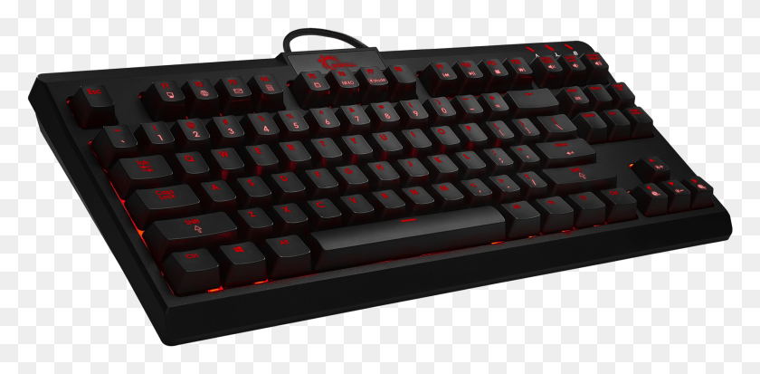 1781x807 Gaming Grade Hardware Keyboard With Touchpad Ps, Computer Keyboard, Computer Hardware, Computer HD PNG Download