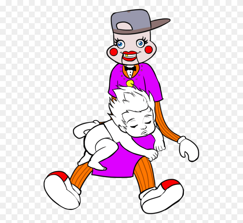 540x710 Gamzee And Lil Cartoon, Person, Human, Doodle HD PNG Download