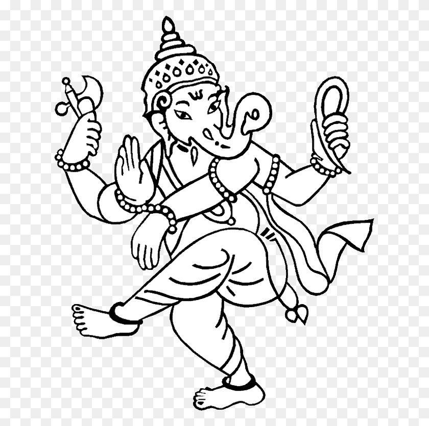 627x775 Ganesh Lord Ganesha Para Dibujar, Stencil Hd Png