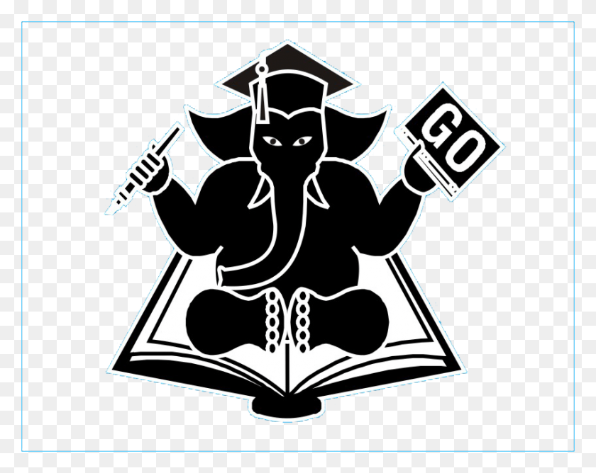 848x662 Ganesha Operation Logo Ganesha Operation, Stencil, Pirate, Symbol HD PNG Download
