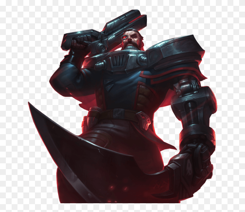 652x667 Gangplank League Of Legends Gangplank, Toy, Quake, Robot HD PNG Download