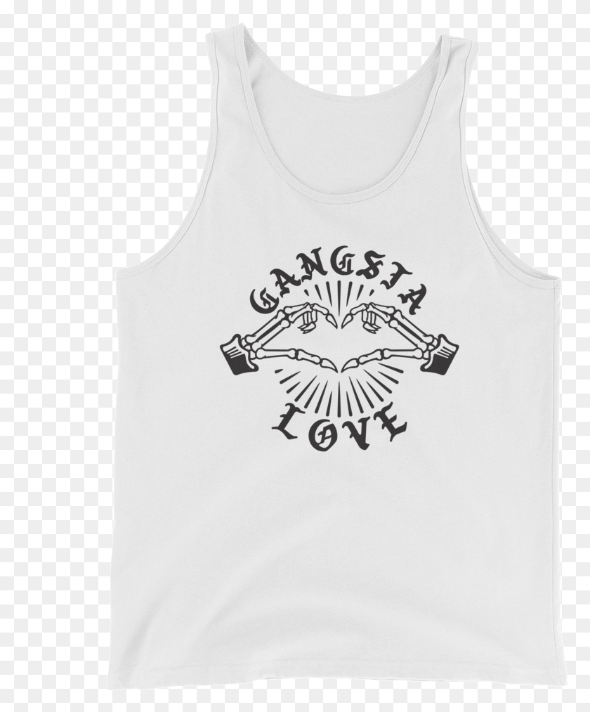 778x953 Gangsta Love Unisex Tank Top Active Tank, Clothing, Apparel HD PNG Download