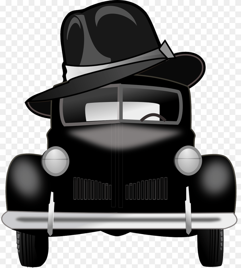 Gangster, Hat, Clothing, Sun Hat, Device Sticker PNG