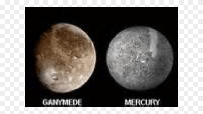632x414 Ганимед - Самая Большая Луна Юпитера, И Это Также Меркурий, Космическое Пространство, Ночь, Астрономия Hd Png Скачать