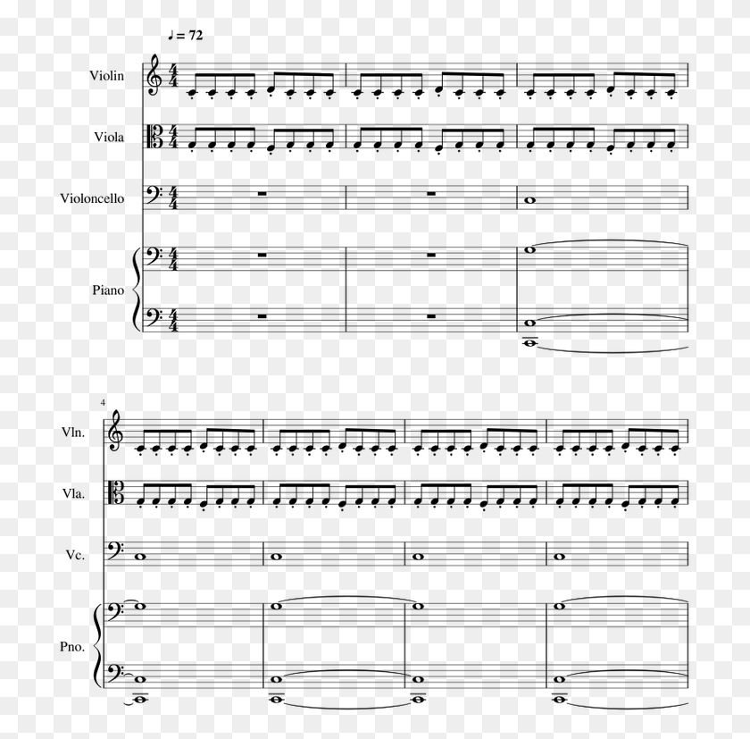 709x767 Descargar Png Garageband Strings Carmen Piano Partitura Fácil, Grey, World Of Warcraft Hd Png