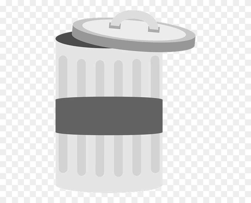 Garbage Bucket Waste Ton Lid Metal Balde De Lixo, Cylinder, Tin, Can HD PNG Download