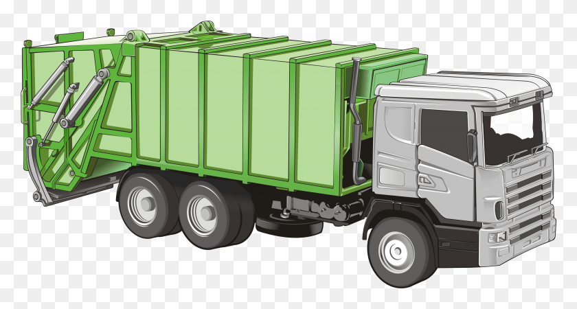 4531x2266 Garbage Truck Graphics Caminho De Reciclagem, Vehicle, Transportation, Carriage HD PNG Download