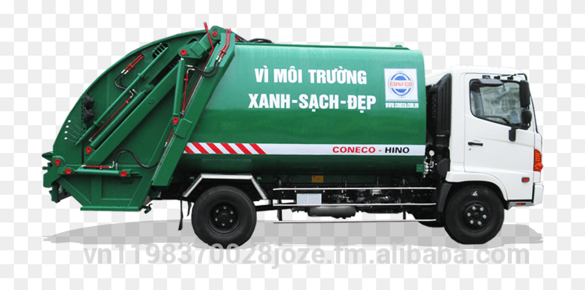 724x357 Garbage Truck Hino Fc Xe Rc, Vehicle, Transportation, Wheel HD PNG Download