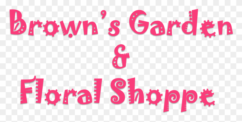 1566x731 Garden Amp Floral Shoppe Sticker, Text, Number, Symbol HD PNG Download