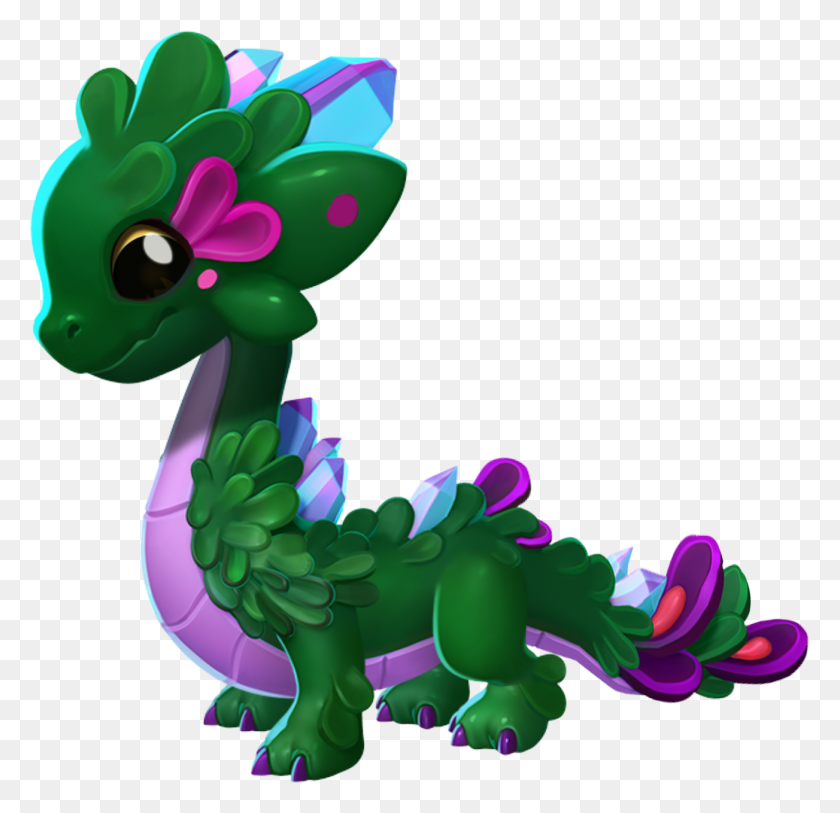 1303x1259 Садовый Дракон Baby Dragon Mania Legends Garden Dragon, Игрушка, Фиолетовый Hd Png Скачать