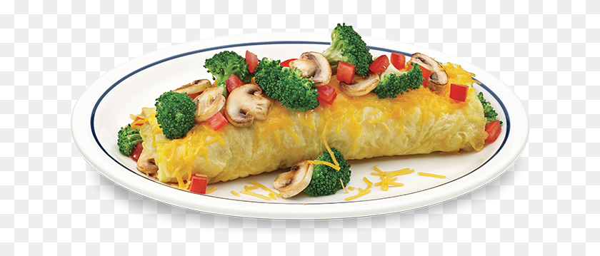 644x299 Garden Omelet Electric Omelet Maker, Plant, Food, Broccoli HD PNG Download