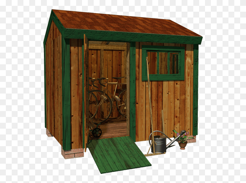 547x566 Garden Tool Shed Plans Mary Plywood, Toolshed, Housing, Building HD PNG Download