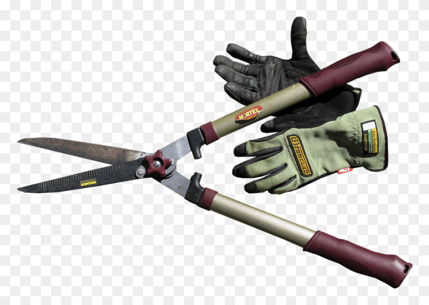 936x645 Gardening Tools Work Gloves Melee Weapon, Weaponry, Clothing, Apparel HD PNG Download