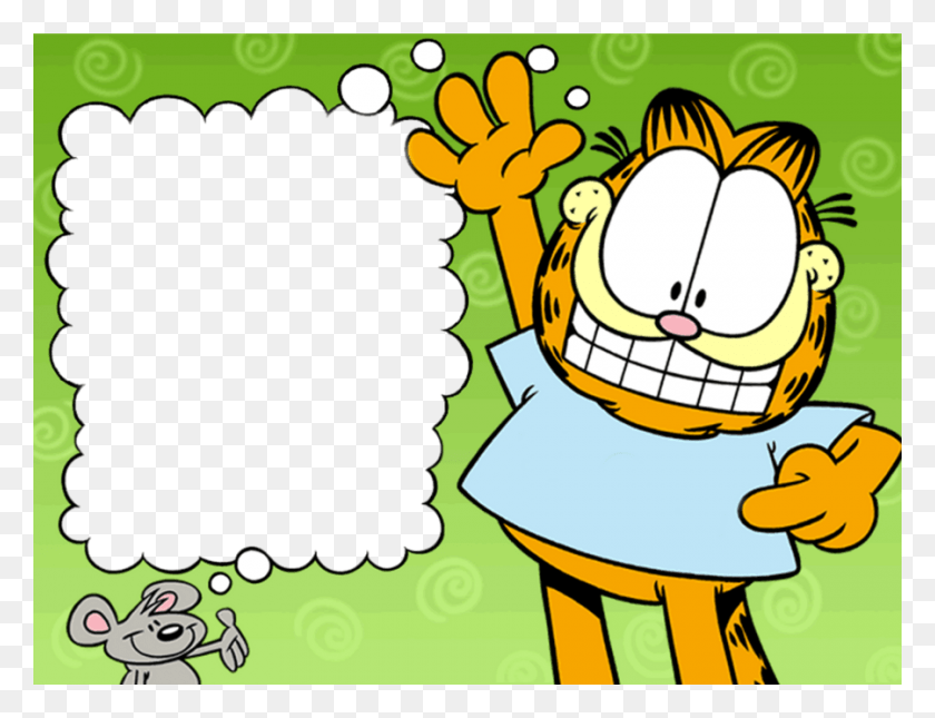 900x675 Garfield Clipart Lazy Garfield Cartoon, Graphics, Person HD PNG Download
