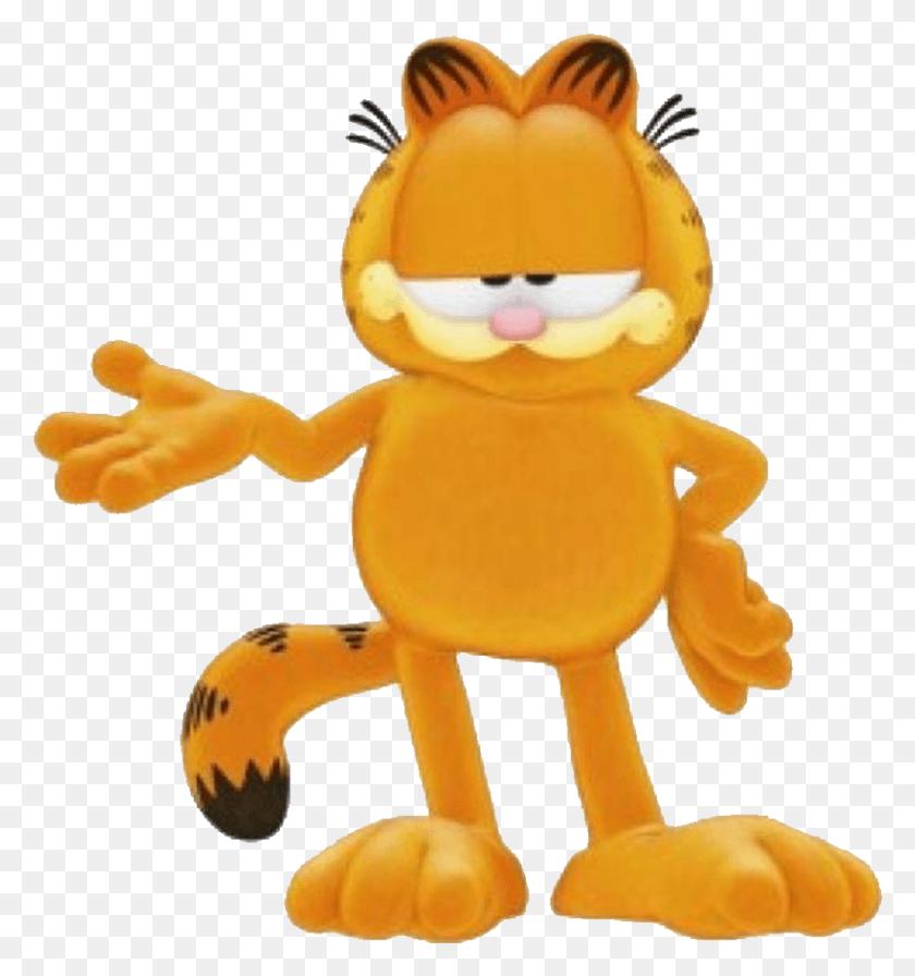 818x877 Garfield Eli Wages, Toy, Animal, Invertebrate HD PNG Download