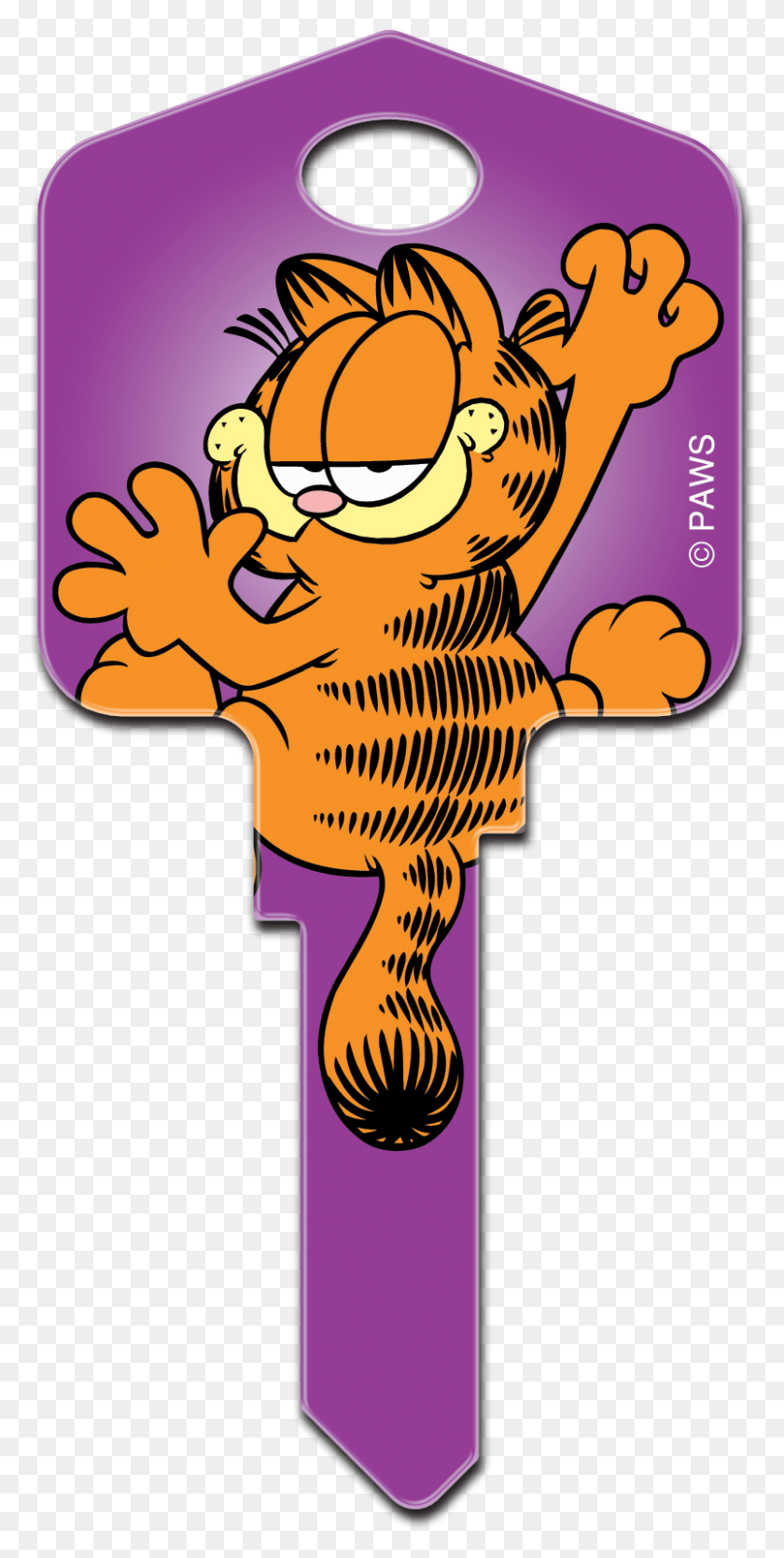 803x1657 Garfield Garfield Key, Label, Text, Graphics HD PNG Download