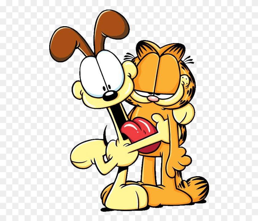 522x659 Garfield Image Background Garfield Y Odie, Animal, Leisure Activities, Insect HD PNG Download