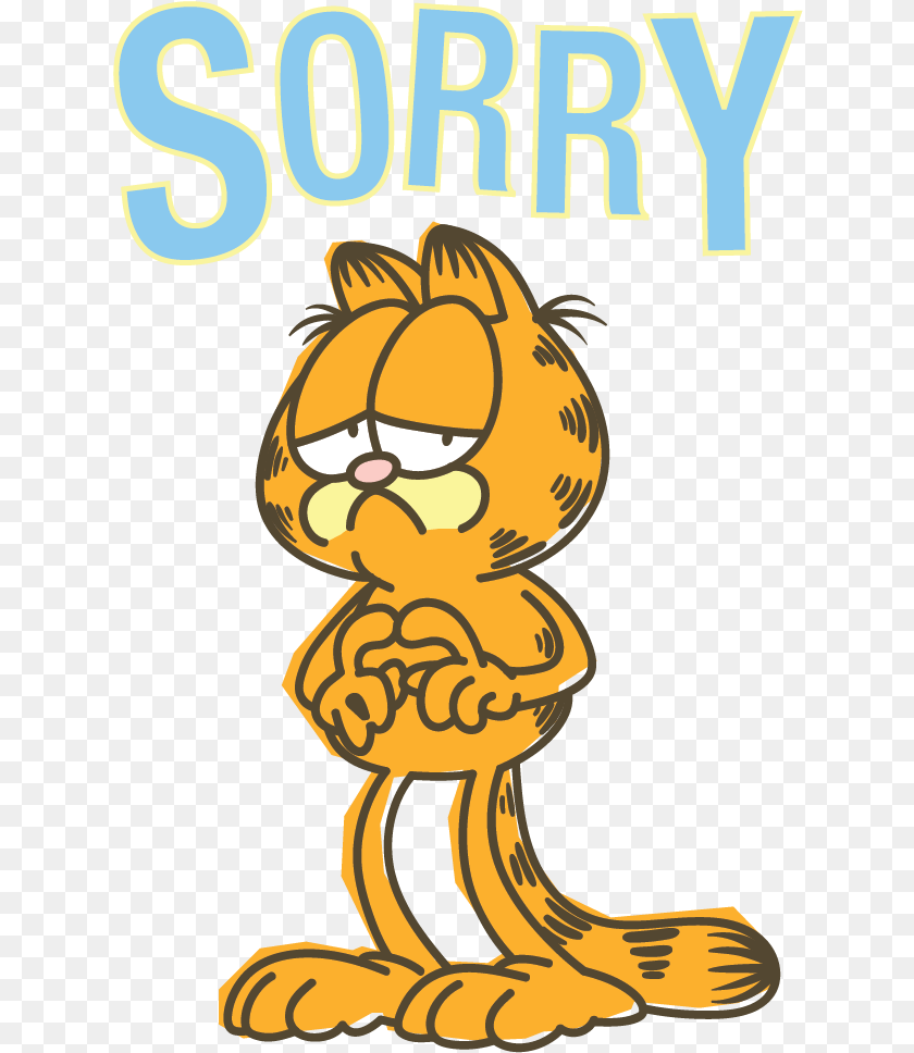 Garfield Line Messaging Sticker Cartoon, Baby, Person PNG
