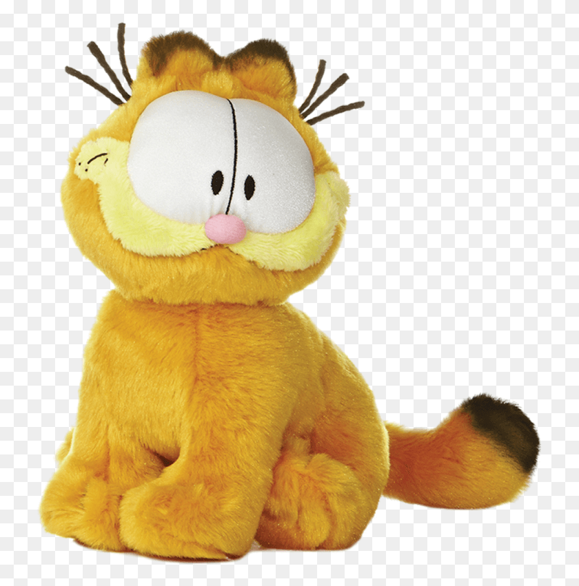 735x791 Garfield Plush Transparent, Toy, Teddy Bear, Doll HD PNG Download