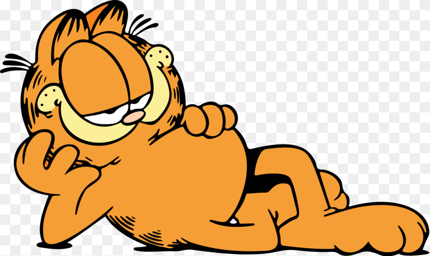 Garfield Was Created, Cartoon, Baby, Person, Animal Sticker PNG