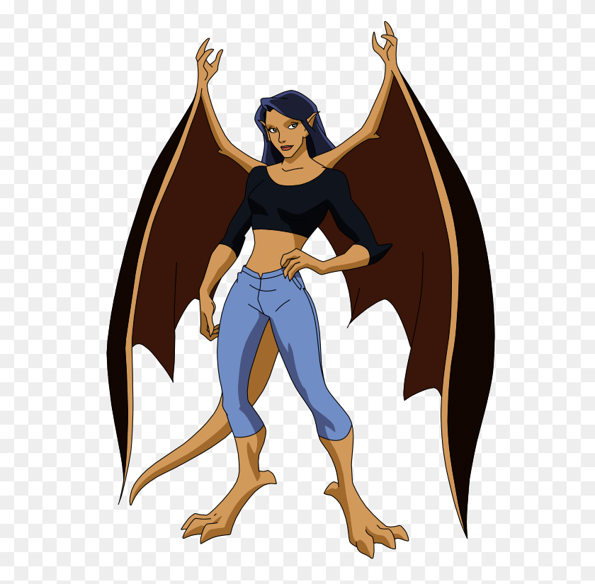 Gargoyle Elisa, Adult, Female, Person, Woman Clipart PNG
