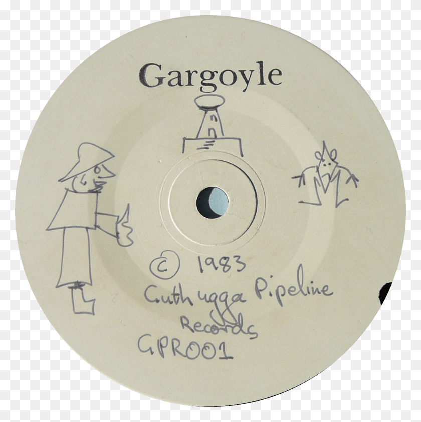 1245x1251 Descargar Pnggargoyle Guthugga Pipeline Records Gpr001 Dew Mitch Lp, Disk, Dvd, Text Hd Png