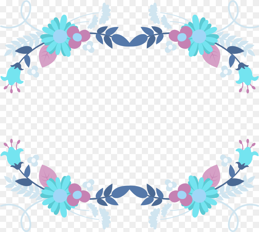 1378x1235 Garland Laurel Wreath Blue Fresh And Psd, Art, Floral Design, Graphics, Pattern Transparent PNG